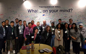 WashU students visit Facebook on a Career Center Road Show.